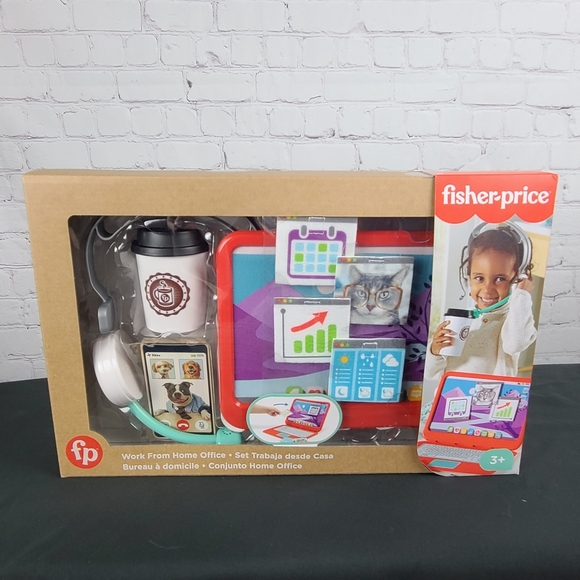 FisherPrice Toys Fisherprice Work From Home Office Play Set Poshmark